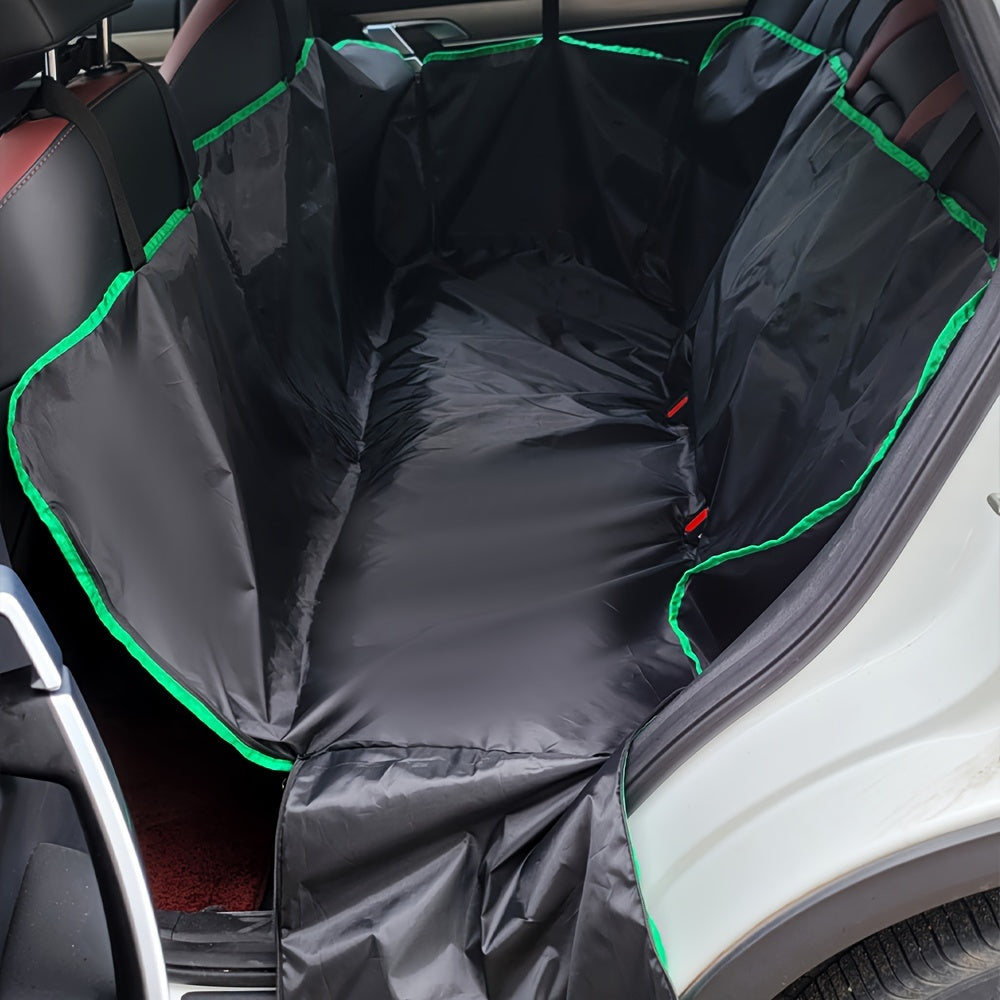 Car Seat Cushion Pet Mat - Anti-Scratch Easy Care Dog Car Back Seat Pad, Waterproof Non-Slip Pet Seat Protector for Dogs & Cats, 3 Colors: Pink, Green, Black