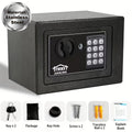 Fireproof Home Safe with Digital Keypad, Keys & Passcode Lock – Includes Fireproof Money Bag, Sensor Light & Adjustable Shelf for Home, Office, Business, Money & Valuables