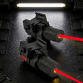 2-Pack Red Dot Laser Sight Scope, Compact Tactical Laser Sights with Picatinny Rail Mount for Rifles, Pistols & Handguns – Adjustable Windage & Elevation, Durable Aluminum Body