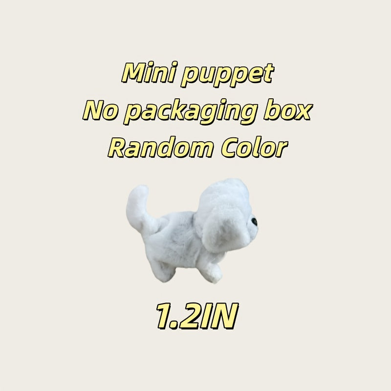 Interactive Robot Puppy Toy: Walking, Barking, Tail-Wagging Realistic Electric Simulation Dog with Dog Bone Accessory, Gift Box, Kids' Birthday, Christmas, New Year Gift for Boys and Girls
