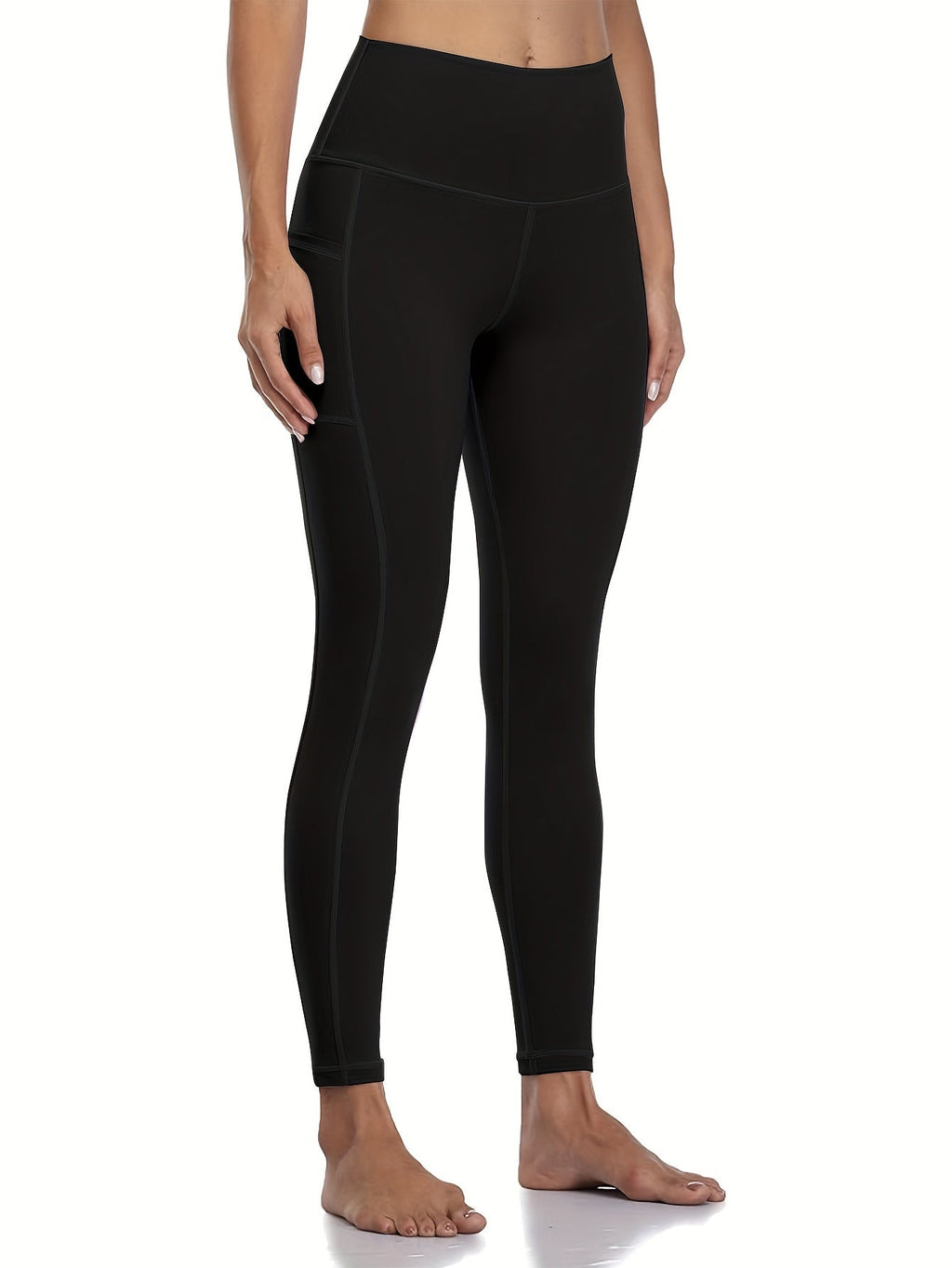 5-Piece Women's Printed Compression Yoga Pants – 7/8 Length Fitness Running Leggings with Leopard, Camo & Solid Patterns, High-Waist Athletic Tracksuit Bottoms for Gym Workout, S-XXL