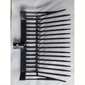16-Tooth ABS Plastic Stable Fork, Lightweight Rust-Resistant Durable Manure Fork for Horse Farms, Stables, and Barn Cleaning, Labor-Saving Feed Fork Tool