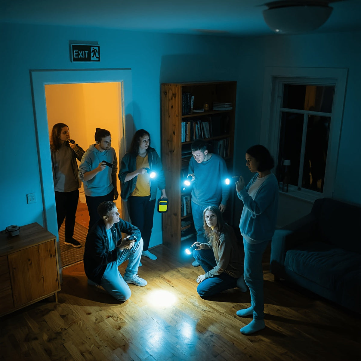 1800 Lumen USB-C Rechargeable LED Flashlight, 8 Modes, Zoomable Beam, COB Tail Light - Tactical Flashlight for Camping, Emergency, Outdoor, and Home Use