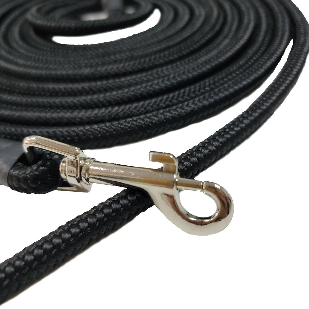 Heavy Duty Extended Dog Training Leash with Soft Sponge Handle – Long Strong Lead for Large, Medium, and Small Dogs, Outdoor Running, Beach, Grass, Sports, Anti-Slip Comfortable Grip Dog Lead