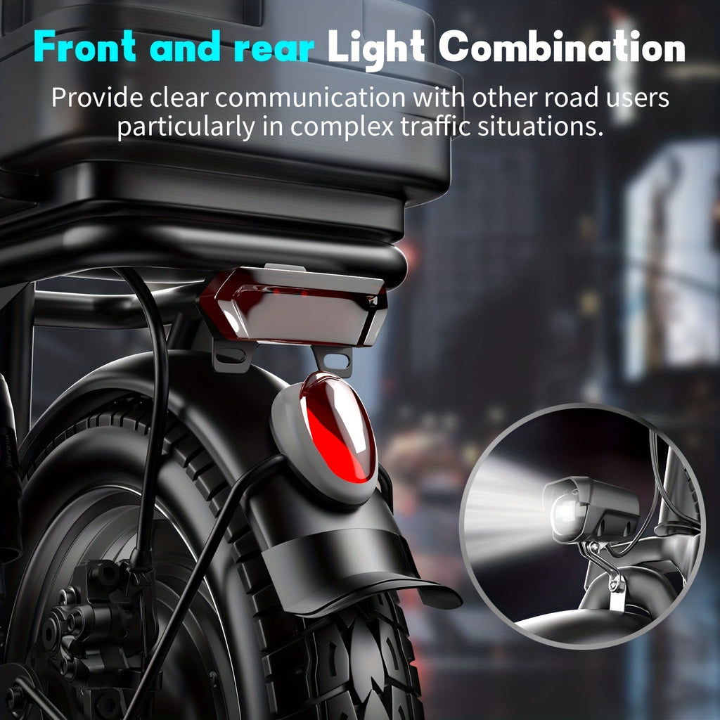 500W Electric Scooter with 14" All-Terrain Tires, 265 Lbs Capacity, 20 MPH – 25-30 Mile Range, Foldable Rear Suspension, 18650 Battery, US Plug, Urban & Commuter E-Scooter for Heavy Adults GT11