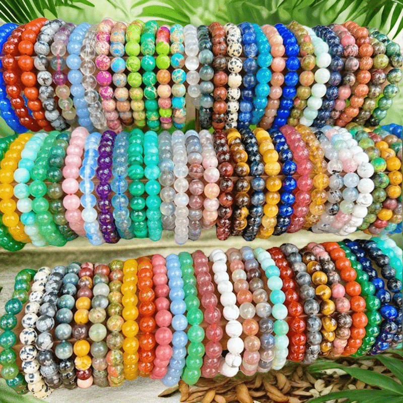 60-Piece Boho Handwoven Glass Bead Bracelet Set - Colorful Friendship Bracelets for Women and Girls, Best Friend Gift, Game Day Fan Gear, Daily Wear, Stackable Layering Jewelry