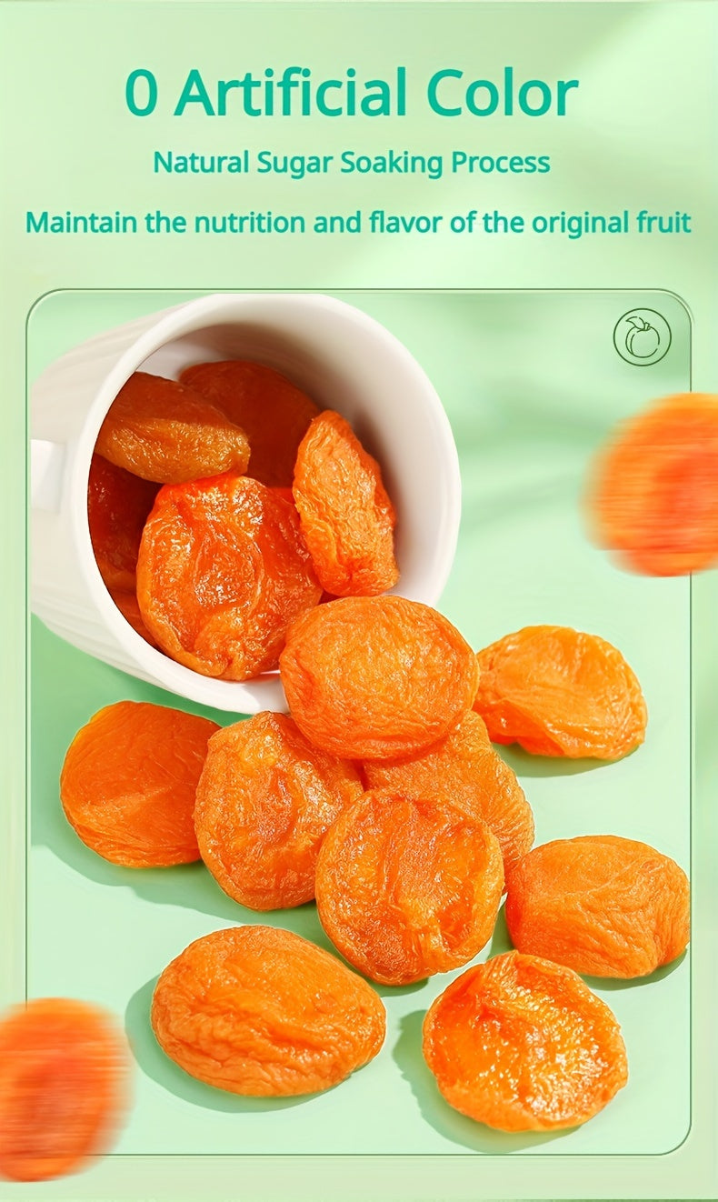 Dried Apricots Snack 3-Bag Pack, Natural Tropical Dried Fruit, Healthy Sweet Snack for Parties, Gifts, and Travel
