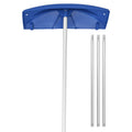 Roof Snow Rake, 24" Wide PP Blade, 3.8-18.2ft Adjustable Aluminum Handle, Rolling Wheels, Anti-Slip Grip, No-Ladder Snow Removal Tool for House Roof, Garage, Car, Leaves & Debris