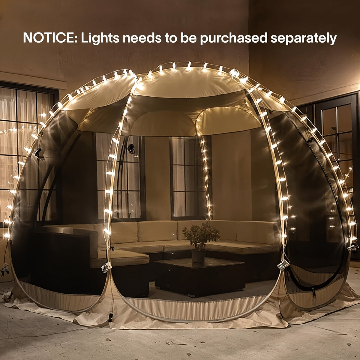Pop Up Screen House 6 10 15 Person Outdoor Screen Tent with Mosquito Netting UV Resistant Instant Setup Screened Gazebo Sun Shelter with Carry Bag for Garden Patio Backyard Camping