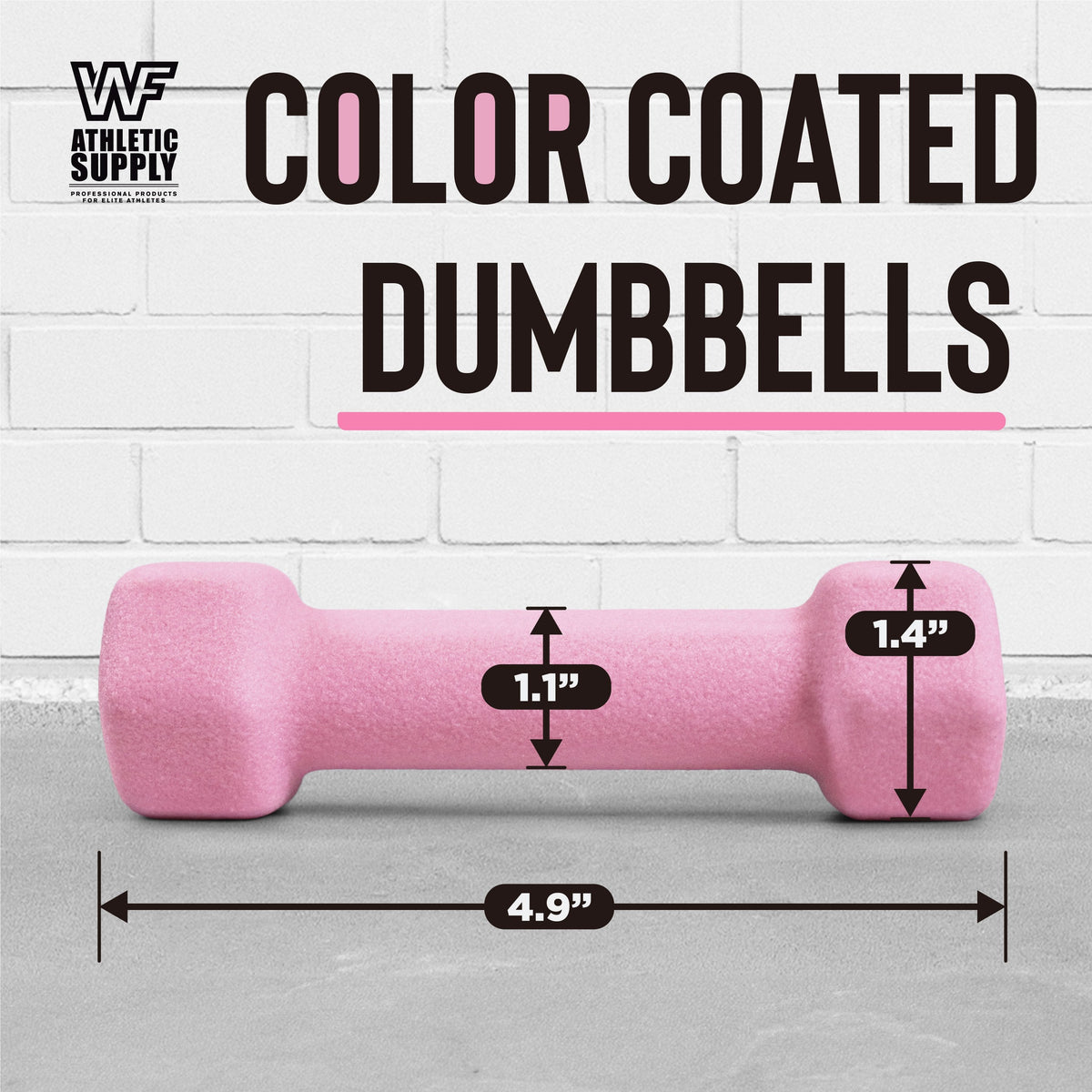 Neoprene Hex Dumbbell Set (Pair) - Non-Slip Color-Coded Cast Iron Hand Weights for Men & Women, Home Gym Strength Training Free Weights, 2LB to 15LB Sold in Pairs