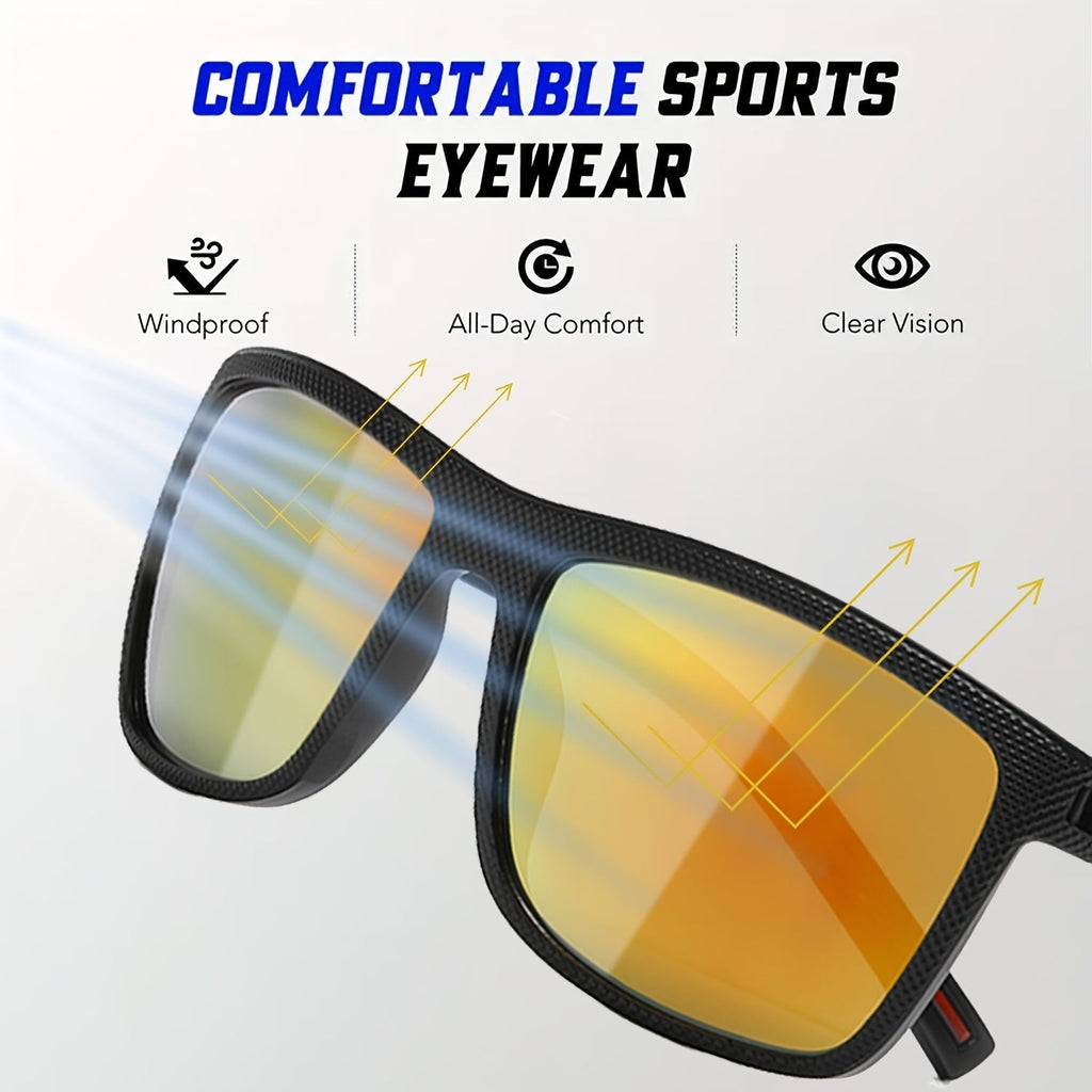 12-Pack Retro Square Sunglasses Bulk Set for Men and Women, Classic Designer PC Frame, UV Protection, for Beach, Outdoor Sports, and Daily Leisure, Wholesale Assorted Colors