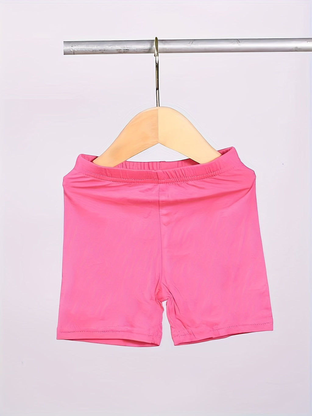 Girls' Bike Shorts 8-Pack, Soft Modal Cartwheel Dance Shorts for Toddlers and Kids, Under-Dress Biker Shorts, Multicolor, Sizes 2-10Y