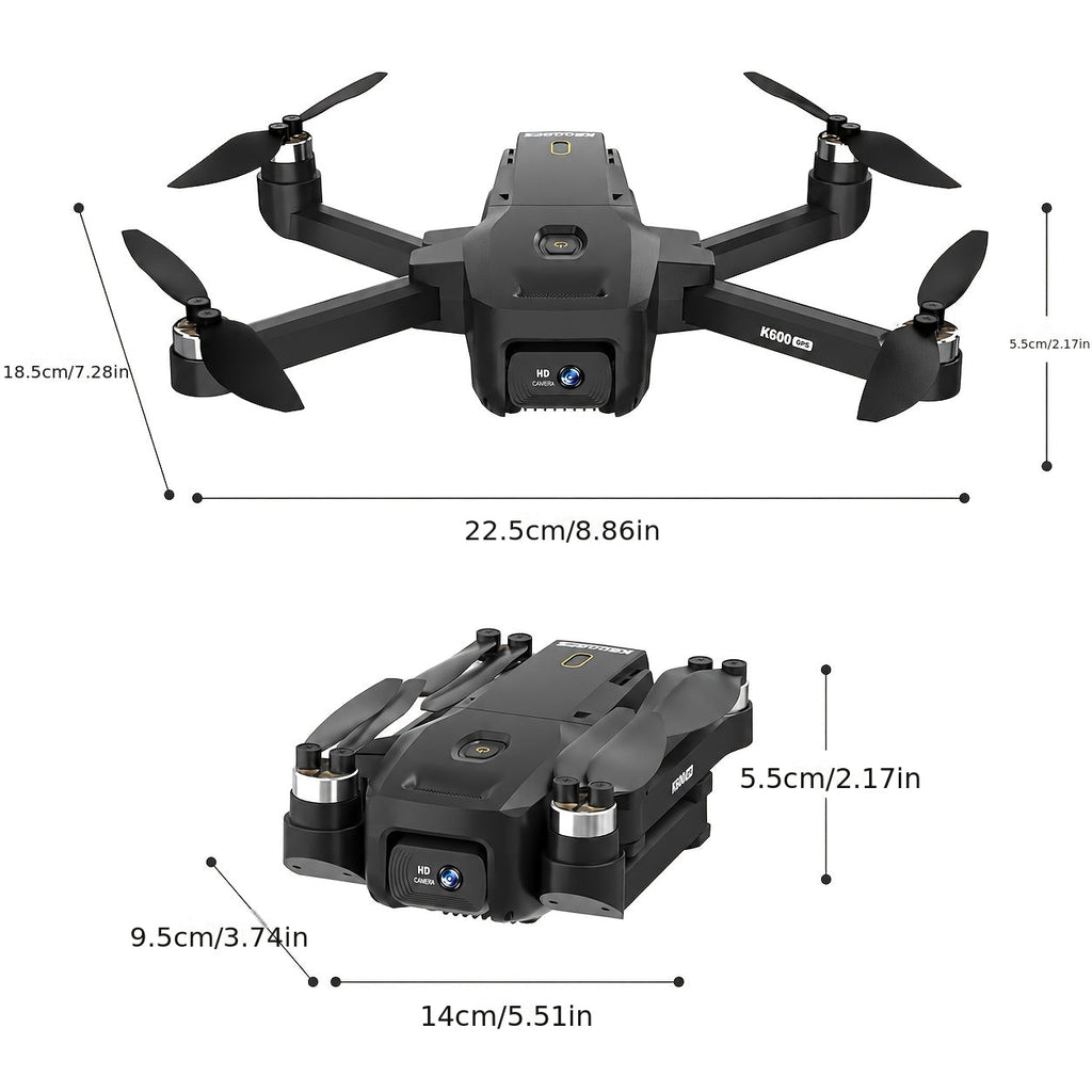 GPS Drone with Camera for Adults, 4.5-Inch LCD Screen Remote, Brushless Motor, GPS Auto Return & Follow Me, Gesture Flight, Altitude Hold, 32G SD Card, Under 250G – Professional RC Quadcopter for Beginners