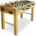 48-Inch Foosball Table Home Arcade Game for Adults & Families Indoor Outdoor Soccer Table with Manual Scorers – Yellow