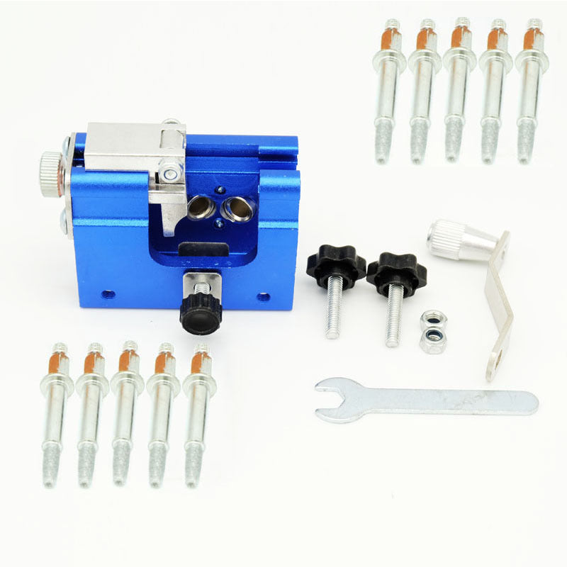 Chainsaw Sharpener Jig Kit – Portable Hand-Cranked Chainsaw Sharpening Tool with Carbide Burrs, 1/3/5/10Pcs, Easy DIY Sharpening for All Chainsaw Chains