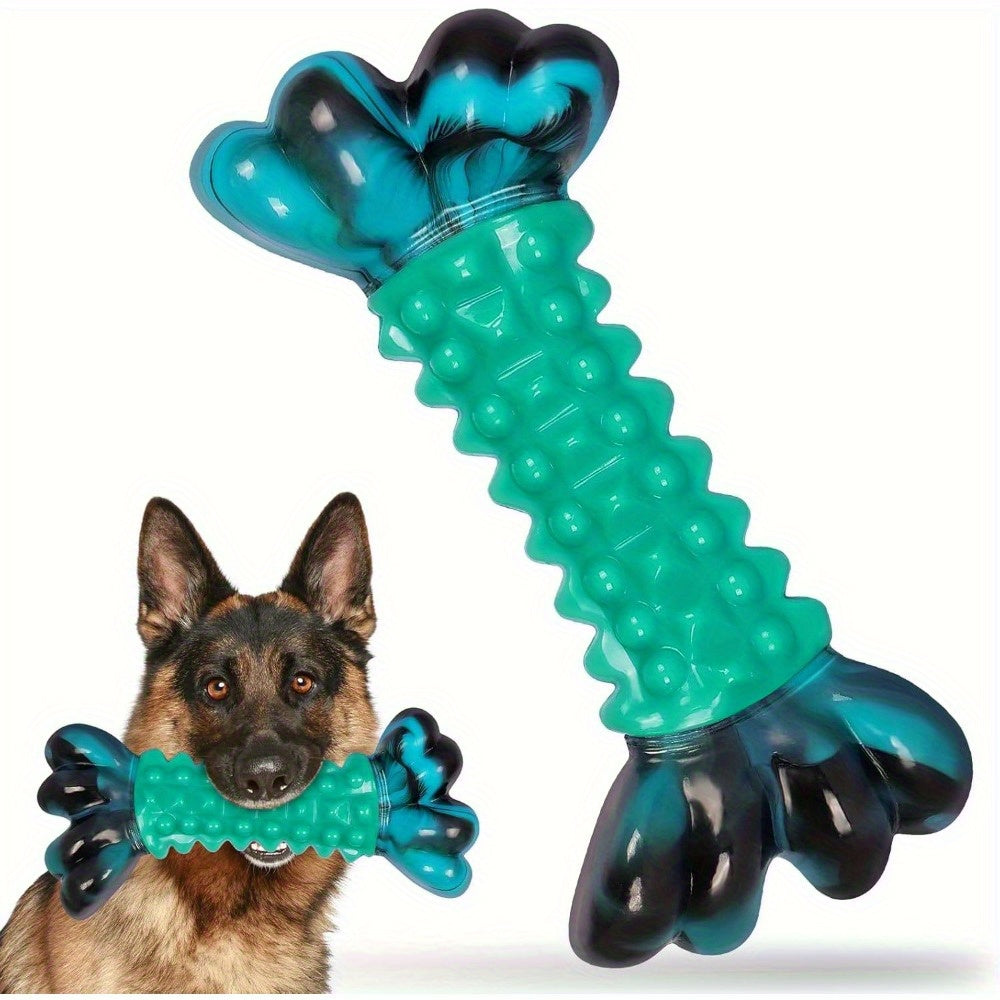 Nylon Dog Chew Bone for Aggressive Chewers – Super Tough Durable Dog Chew Toys for Medium & Large Breeds, Long-Lasting Indestructible Chew Bone for Power Chewers, Teeth Cleaning, Available in 1pc or 2pcs