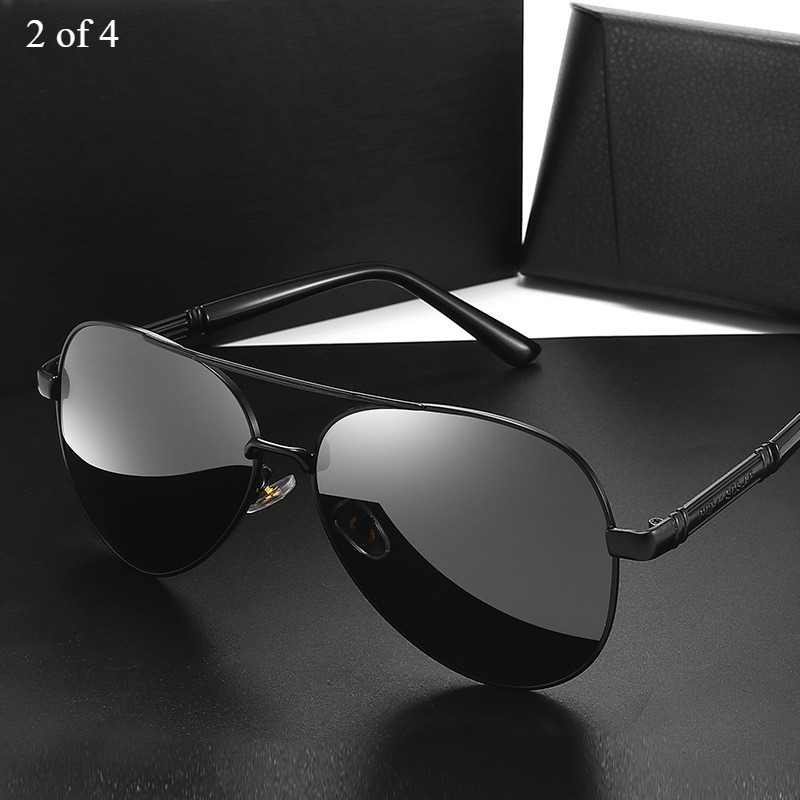 Double Bridge UV400 Polarized Sunglasses for Men & Women – Anti-Glare Lenses for Hiking, Fishing, and Driving, Stylish Unisex Outdoor Eyewear in Black, Gold, Red, and Silver, Perfect Gift
