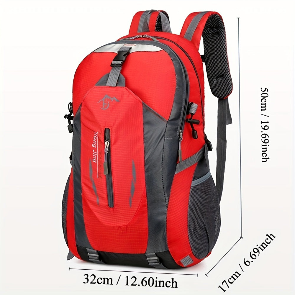 25L Lightweight Hiking Daypack – Water-Resistant Laptop Backpack for Men & Women, Ideal for Cycling, Traveling, Camping & Daily Use – Durable & Compact Trail Pack