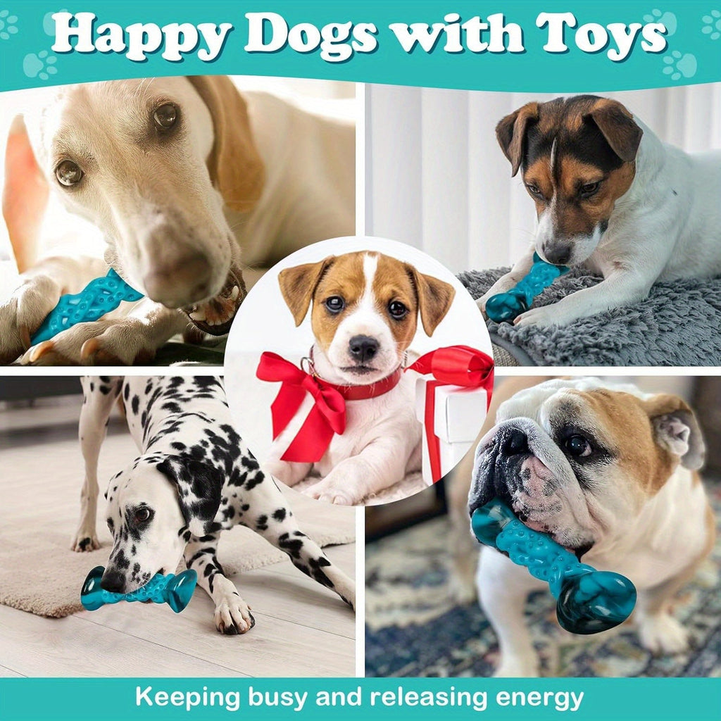 Durable Nylon Dog Chew Toy, Anxiety Relief and Boredom Buster, Indestructible Pet Toy for Small, Medium, and Large Dogs, Aggressive Chewers, Standard and Large Sizes, Keeps Dogs Busy and Relieves Stress