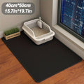 Extra Large Double-Layer Honeycomb Cat Litter Trapping Mat, Non-Slip and Washable, for Litter Boxes and Kennels