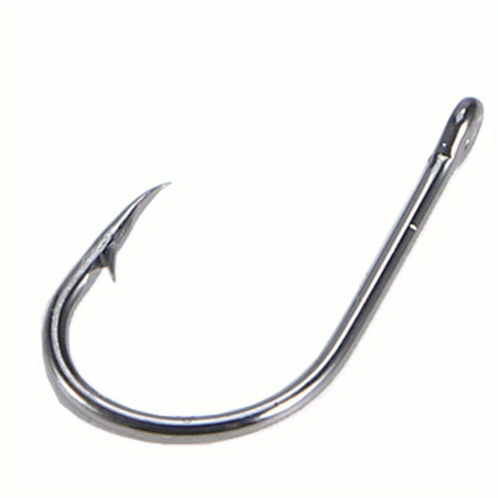1000pcs Fish Hooks Assorted Sizes #3-#12 Carbon Steel Sharp Barbed Hooks with Portable Storage Box, Freshwater & Saltwater Fishing Gear for Bass, Trout, and Carp – Black & Silver