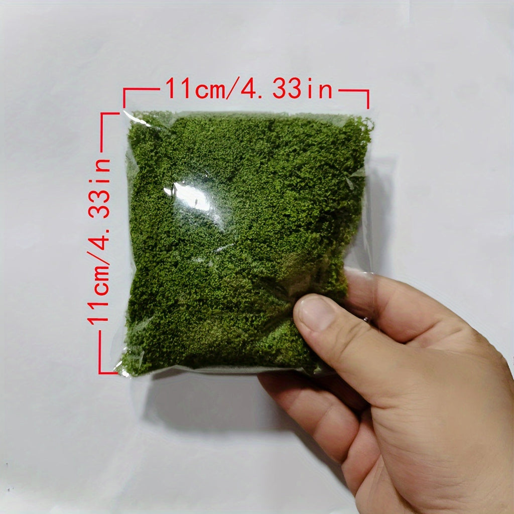 Realistic Artificial Moss for Terrariums, Miniatures, and Landscapes - Faux Moss for Potted Plants, Dollhouses, Dioramas, Model Railroads, Aquariums, and Miniature Ecosystems, Low Maintenance, 4 Sizes from 0.35oz to 3.52oz
