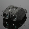 10x25 Compact Binoculars for Bird Watching Hunting Travel - TD1025 High-Power Lightweight Optics with 10x Magnification, 25mm Lenses, Rubber Coated, Interchangeable Eyecups, Durable Handheld Design
