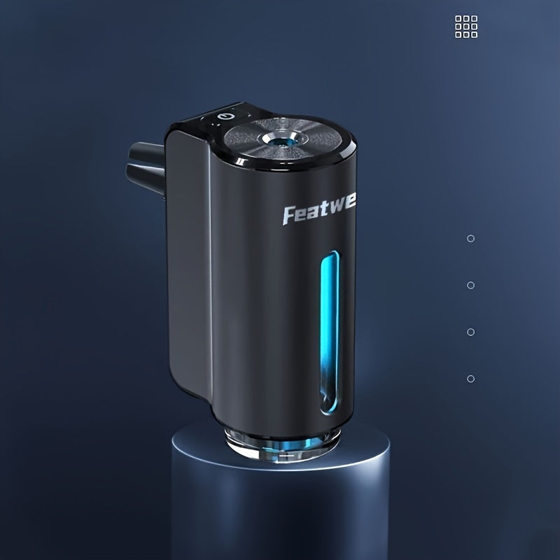 车载香薰精油加湿器——3档可调，USB供电汽车空气清新剂，消除异味并改善车内空气，红色/黑色/灰色