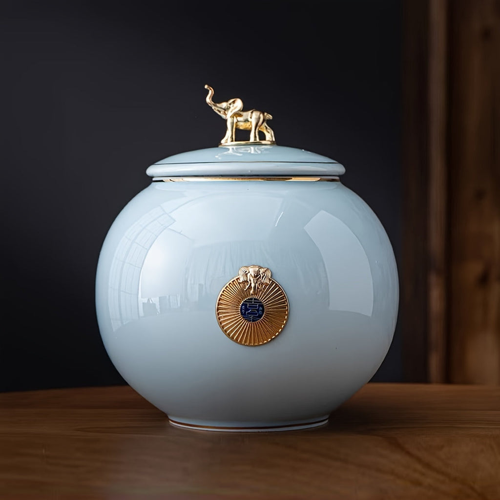 Handmade Ceramic Pet Memorial Urn for Dogs, Cats, Rabbits, and Small Animals – Keepsake Box for Pet Hair, Personalized Pet Loss Gift, Available in 4 Colors
