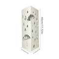 Decorative Umbrella Stand Holder – Creative Storage Bucket for Home Hotel & Entryway in White Black & Red
