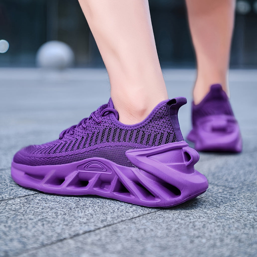 Women's Lightweight Running Shoes, Breathable Mesh Non-Slip Hollow Foam Sole Sneakers for Gym, Walking, Tennis, and Casual Wear, Available in 5 Colors, US Sizes 6-12.5, Comfortable Workout Sneakers