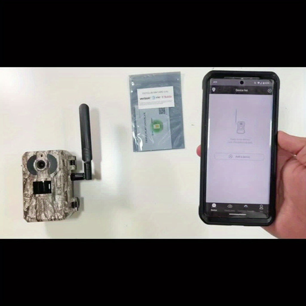 4G LTE Solar Trail Camera – 4K Live Video Remote Viewing, 82ft HD Night Vision, 0.2s Trigger Speed, Built-in SIM Card, IP65 Waterproof, No WiFi Required, Hunting Wildlife Camera, 1 pc / 4 pcs