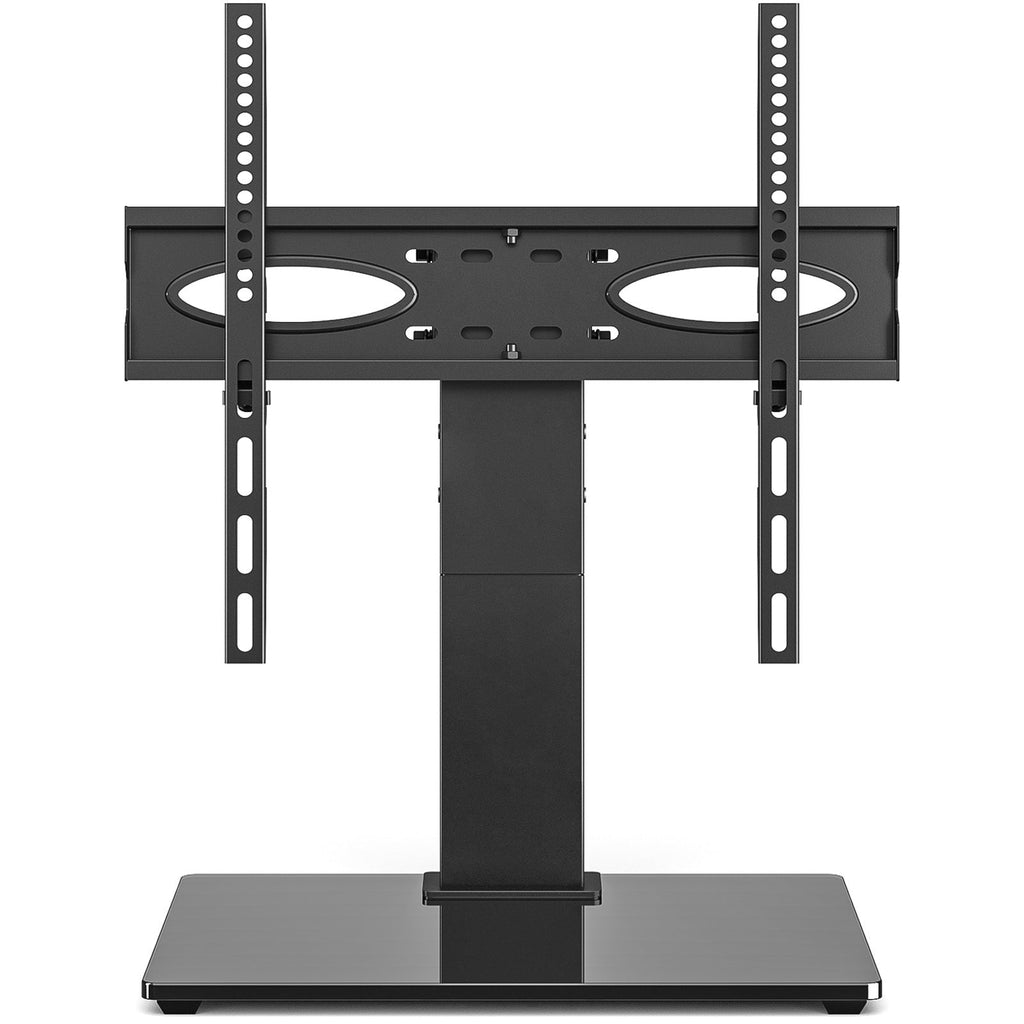TV Stand for 34-70 Inch TVs Adjustable Height No Drilling – Flat Panel Curved Screen Floor TV Mount Stand for Living Room Bedroom Office