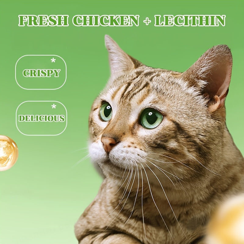 Cat Grass Freeze-Dried Grinding Sticks – Edible Chew Toy for Cat Teeth Cleaning & Hairball Removal, Natural Cat Grass Snack Treats 15 or 30 Pcs