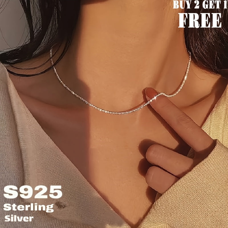 925 Sterling Silver Sparkling Star Necklace for Men & Women – Minimalist Celestial Star Pendant Chain, Unisex Dainty Jewelry with Gift Box, Sizes 16-24 Inch, Perfect Gift for Couples & Parents