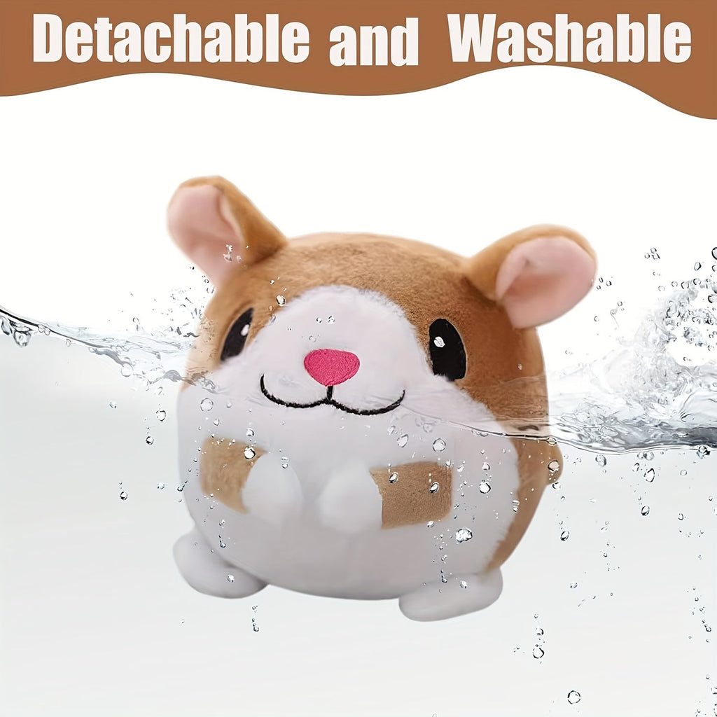 Smart Bouncing Dog Toy Ball with Recording & Music Mode – Rechargeable Interactive Pet Toy for Small, Medium, and Large Dogs, Washable Squeaky Jumping Ball, Keeps Dogs Busy