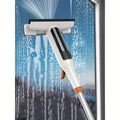 3-in-1 Glass Cleaning Kit with Durable Metal Pole, Squeegee, and Scraper for High Windows, Shower Doors, and Car Windshields – Streak-Free Home Cleaning Tool
