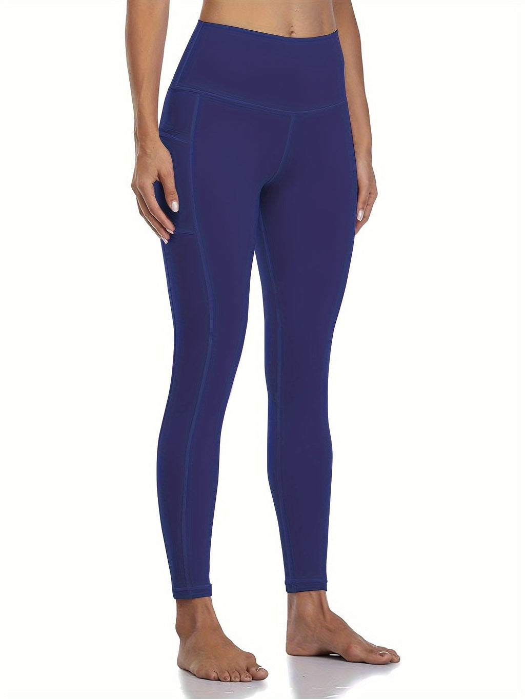 5-Piece Women's Printed Compression Yoga Pants – 7/8 Length Fitness Running Leggings with Leopard, Camo & Solid Patterns, High-Waist Athletic Tracksuit Bottoms for Gym Workout, S-XXL