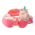 Plush Baby Floor Sofa Chair Infant Sit Up Support Seat Portable Toddler Cushion for Learning to Sit – 4 Months and Up Orange