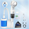 Portable Rechargeable Electric Camping Shower Pump, Outdoor Shower for Hiking, Climbing, Beach, Camping, Car & Motorcycle Wash, Pet Bathing, Garden & Crop Watering, Compact Travel Pump