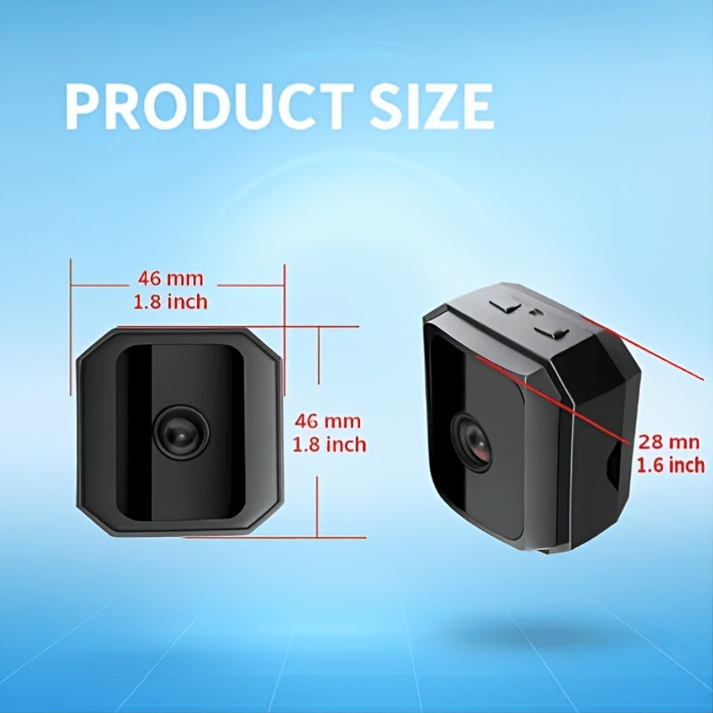 Wireless Security Camera with Built-In AP Hotspot, No Internet Required, Infrared Night Vision, Two-Way Audio, Motion Detection, Real-Time Home/Pet Monitoring, Black/White, 1/2/3/4 Pack