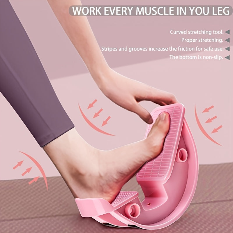 Calf Stretcher Foot Pedal for Balance Flexibility Training, Muscle Massage & Yoga – Durable ABS Non-Slip Foot Rocker for Plantar Fasciitis & Achilles Tendon Relief – Blue, Black, Pink, Yellow, 1/2/3pcs
