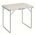 Foldable Portable Table - Lightweight Folding Table for Yard, Camping, Picnic & Family Gatherings - White