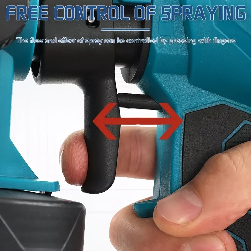 HVLP Electric Paint Sprayer – Airless Spray Gun with 3 Patterns, 27oz Container, Easy Clean for Houses, Furniture, Cabinets, Fences, Walls, Cars & DIY Projects
