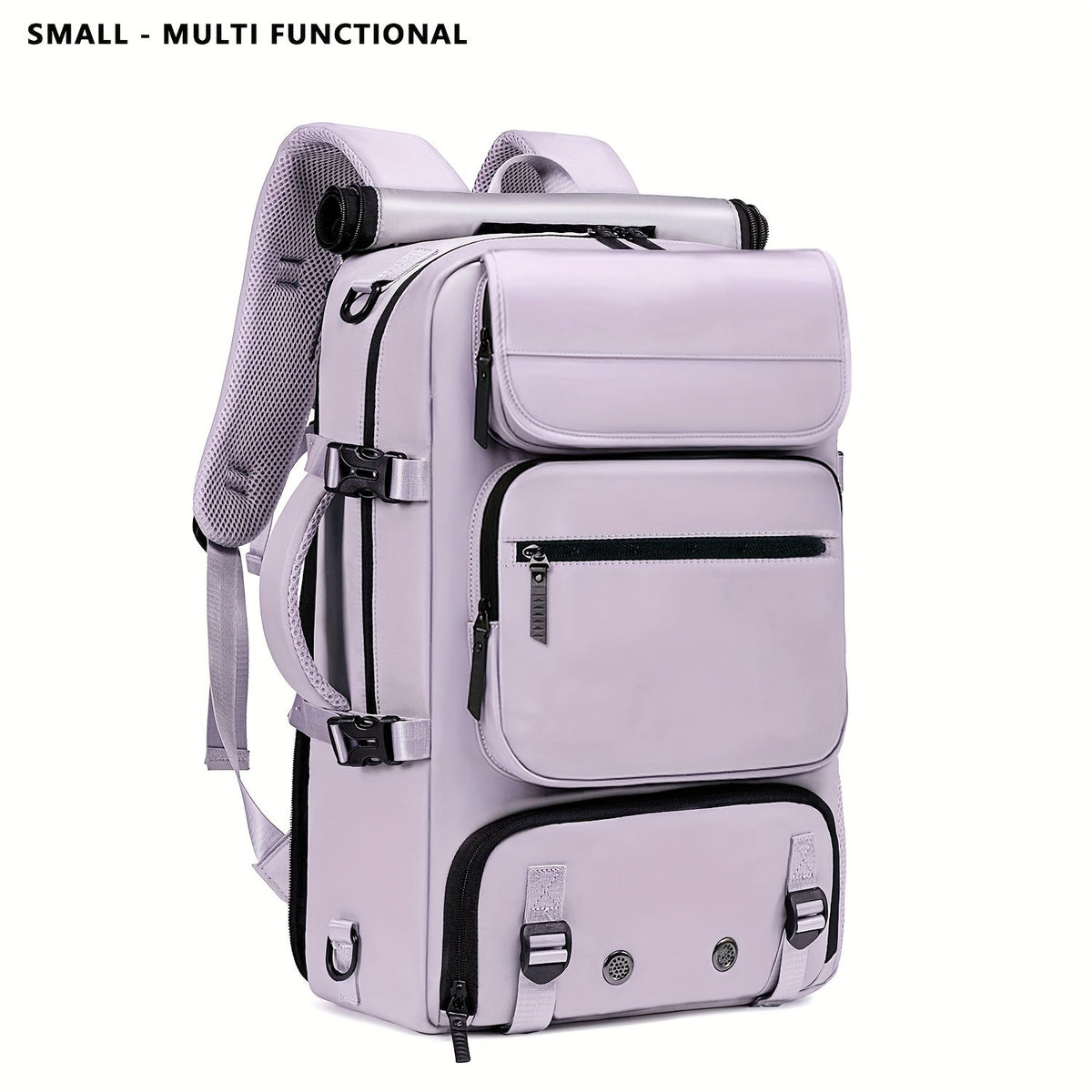 17-Inch Laptop Backpack Large Capacity – Airline Approved Travel Bag with Shoe Compartment, Multi-Pocket Business Work Backpack for Men, Durable Nylon, Hiking & Camping, Small & Large Sizes