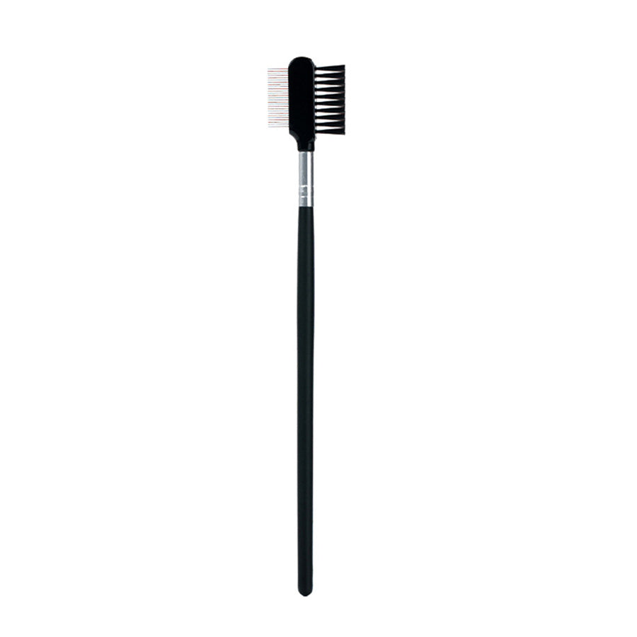 Pet Eye Tear Stain Remover Comb - Double-Sided Eye Grooming Brush for Removing Crust, Mucus, and Tear Stains, Eye Care Tool for Small Cats and Dogs, Pet Grooming Accessories, Black