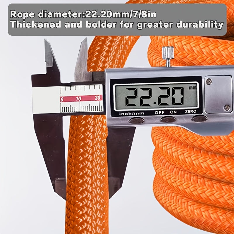 Kinetic Recovery Rope 22 Ton 48,501 lbs – Heavy Duty Nylon Tow Rope with Bow Shackles & Storage Bag for Truck, SUV, UTV, ATV, and Off-Road Emergency Rescue