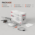 SYMA Q20 RC Helicopter with Altitude Hold One-Key Takeoff & Landing 3.5 Channel Gyro Stabilizer Alloy Body Indoor for Beginners Kids Age 8-12 – Boys & Girls Gift