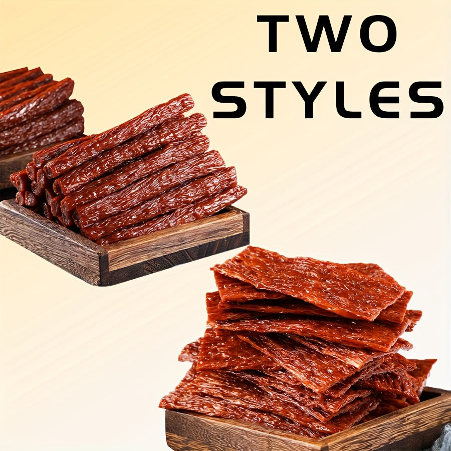 Dried Beef Tendon Dog Chews: Natural, High-Protein Jerky Treats & Chew Sticks for Training Rewards, Suitable for All Breeds, Available in 250g / 500g 2-Pack Options