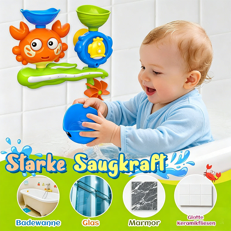 Kids Bath Toys Set, Safety-Designed Vibrant Color Water Play Toys for Toddlers & Children, Fun Bath Time Companions for Boys & Girls, Baby Shower & Holiday Gift